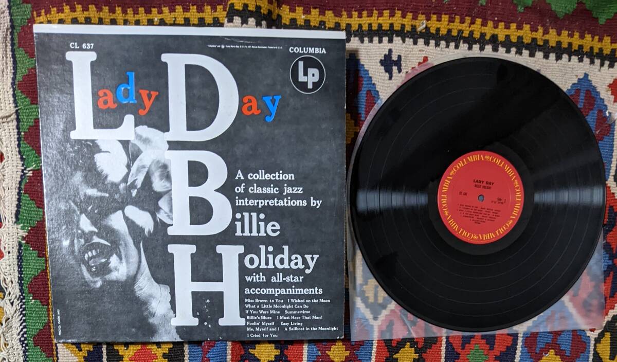 50's ビリー・ホリデイ Billie Holiday( US盤 LP)/ レディ・デイ Lady Day Columbia CL 637拍卖