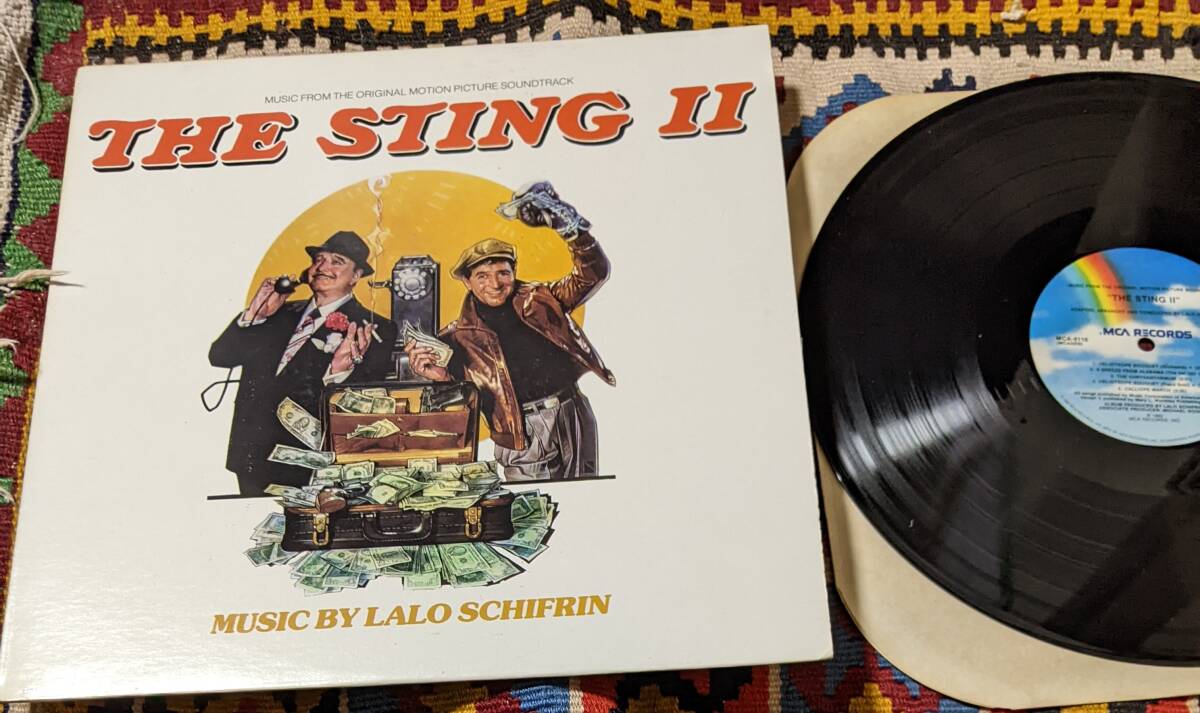 80's サントラ スティング II 音楽 ラロ・シフリン Lalo Schifrin (LP)/ The Sting II MCA-6116 1982年拍卖