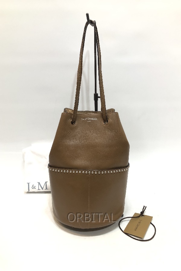 経堂) ジェイ&エムデヴィッドソン J&M Davidson ミニデイジー ウィズスタッズ Mini Daisy With Studs 巾着型 バッグ 人気拍卖