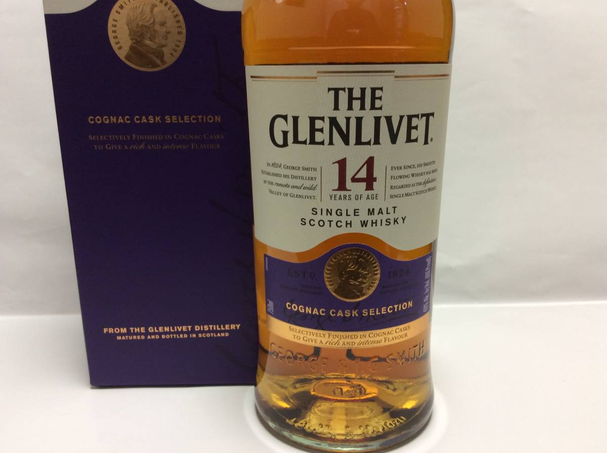 【2本】ザ・グレンリベット 14年 コニャックカスク・セレクション 40° 750ml 新品箱入【2本】拍卖