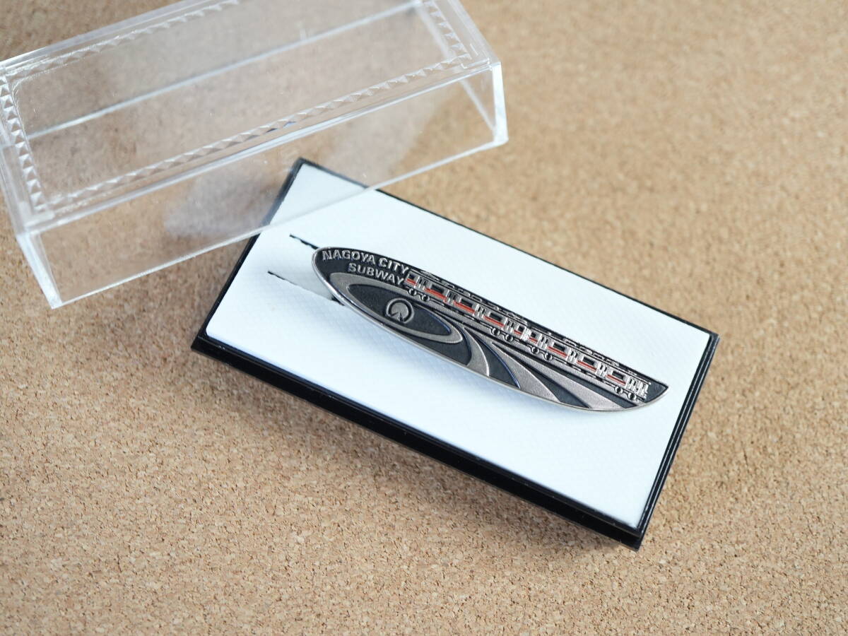 名古屋市交通局 名古屋市営地下鉄 / 桜通線6050形電車 ネクタイピン ケースあり / タイピン 鉄道グッズ 電鉄 列車 名古屋市電拍卖