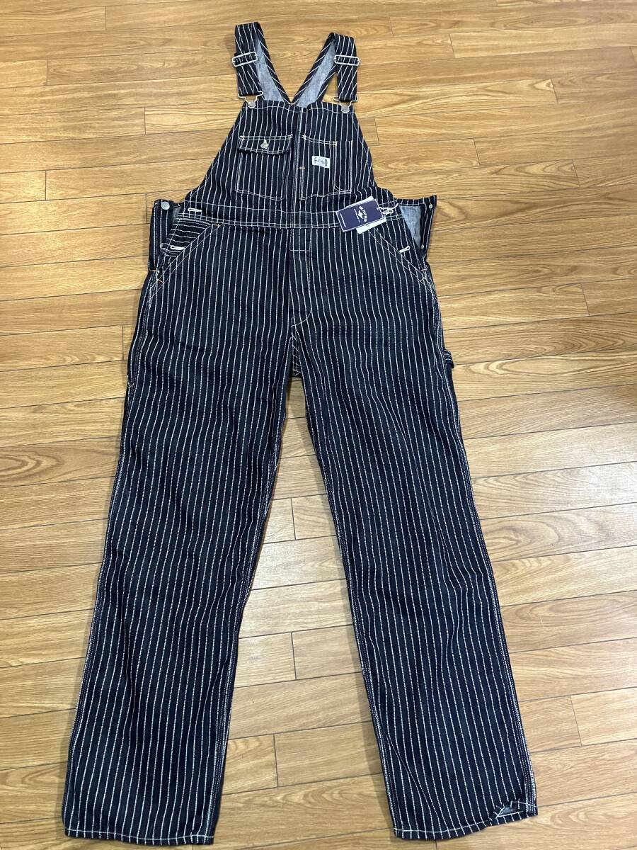 THE FLAT HEAD FN-PA-DO702 10oz DENIM WABASH OVERALL XLサイズ拍卖