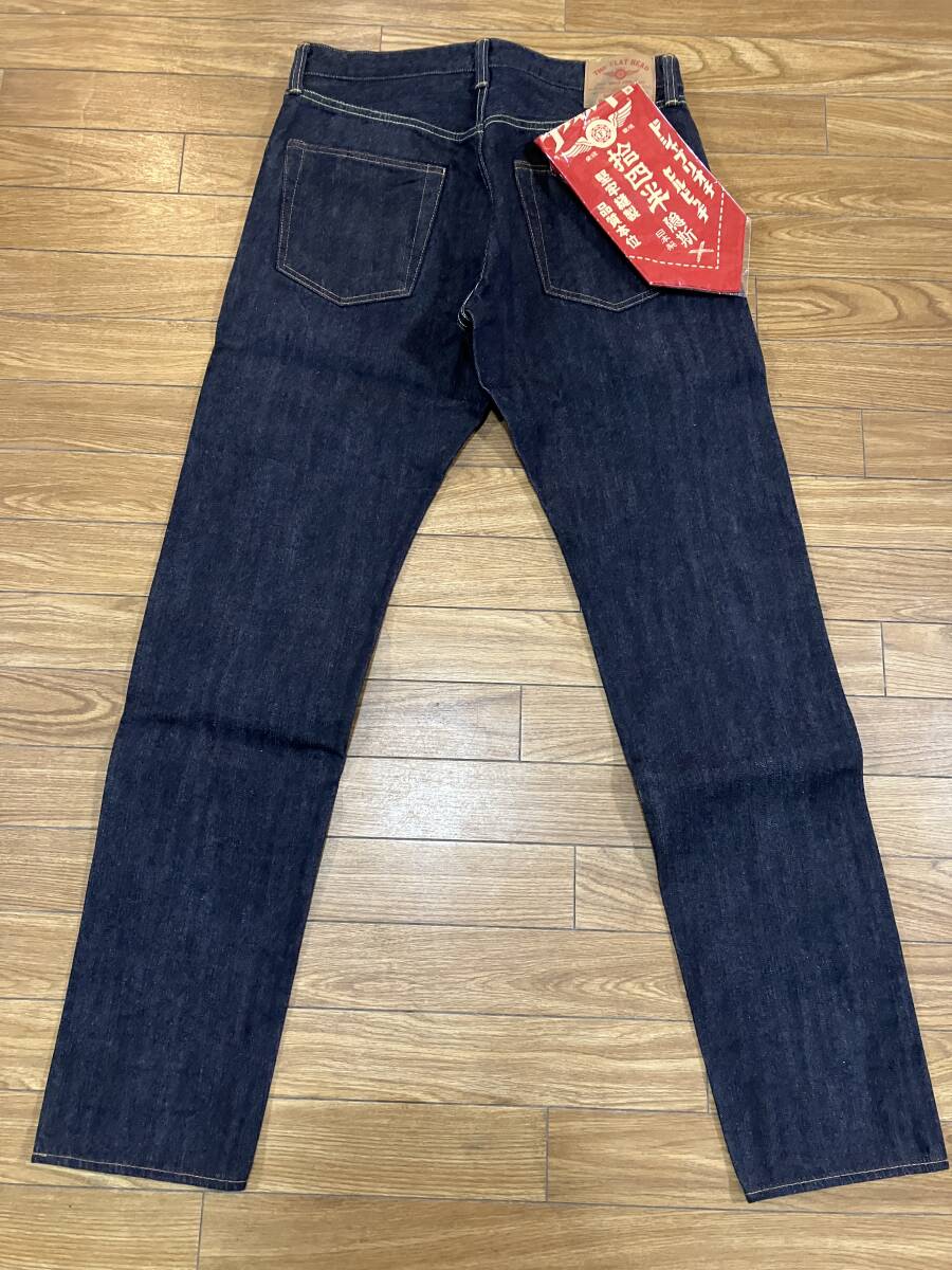 THE FLAT HEAD FN-D112 14.5oz WIDE TAPERED BLU 36 ワンウオッシュ拍卖