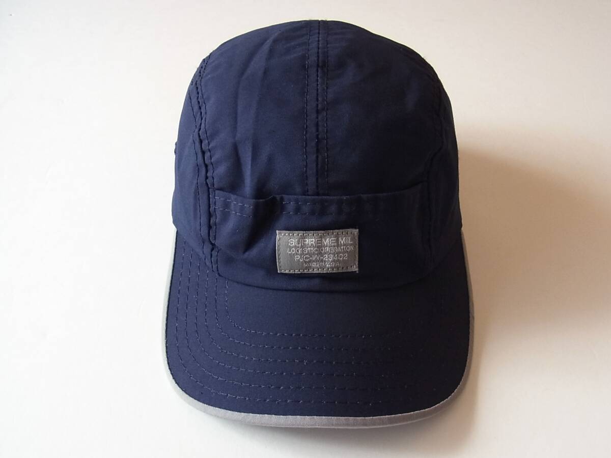 Supreme 初期ジェットキャップ(ネイビーブルー×ライトグレー)ボックスロゴ/HUMAN MADE WTAPS ネイバーフッド NIGO ボックスロゴ 拍卖