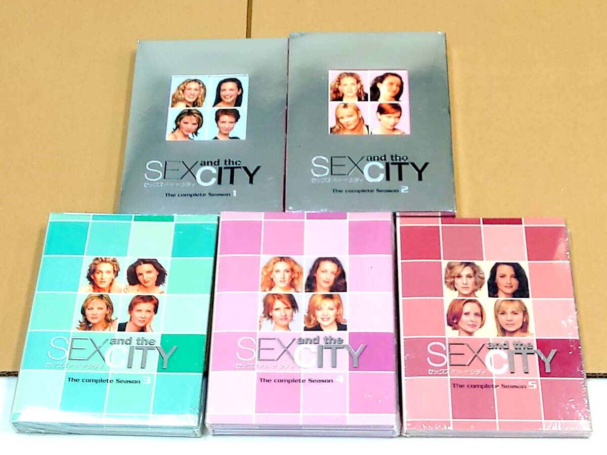 未開封品/SEX AND THE CITY/セックスアンド・ザ・シティ/シーズン1~5拍卖