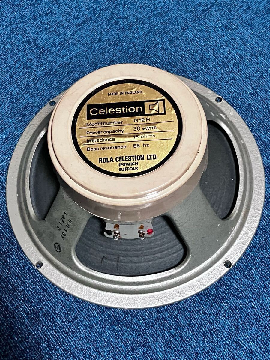 ヴィンテージセレッション ROLA CELESTION CREAM BACK G12H 1975年製拍卖
