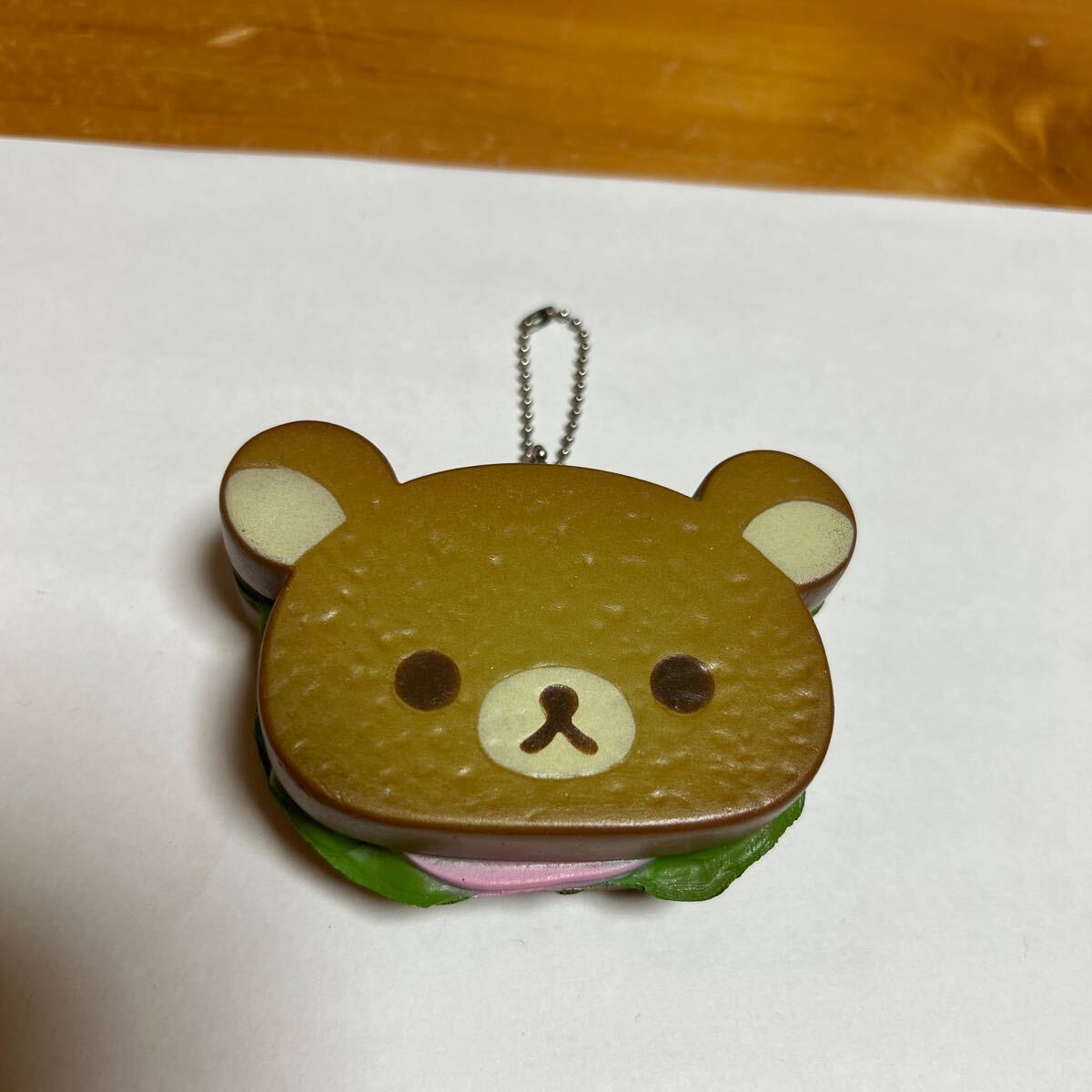 リラックマ サンドイッチキーチェーン キーホルダー 2010 レア 希少 レトロ 新品 未使用品 送料無料拍卖