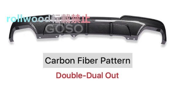 リアバンパー ディフューザー カーボン 両方2本 BMW 5シリーズ F10 F11 M5 Mスポーツ 2011-2016 リア スポイラー カナード拍卖