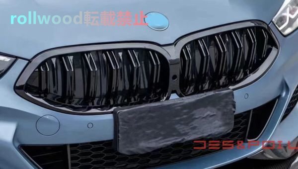 フロントグリル キドニーグリル 艶ありブラック BMW 8シリーズ G14 G15 G16 2020-拍卖