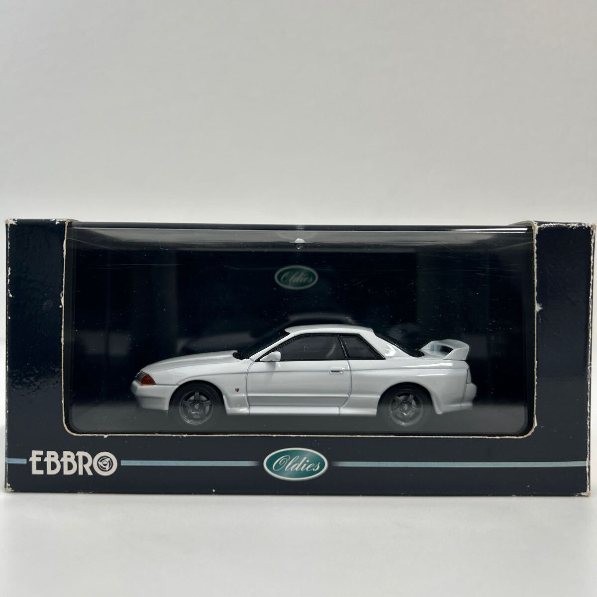 EBBRO 1/43 NISSAN SKYLINE GT-R BNR32 White エブロ 日産 スカイライン R32 国産 旧車 名車ミニカー モデルカー拍卖