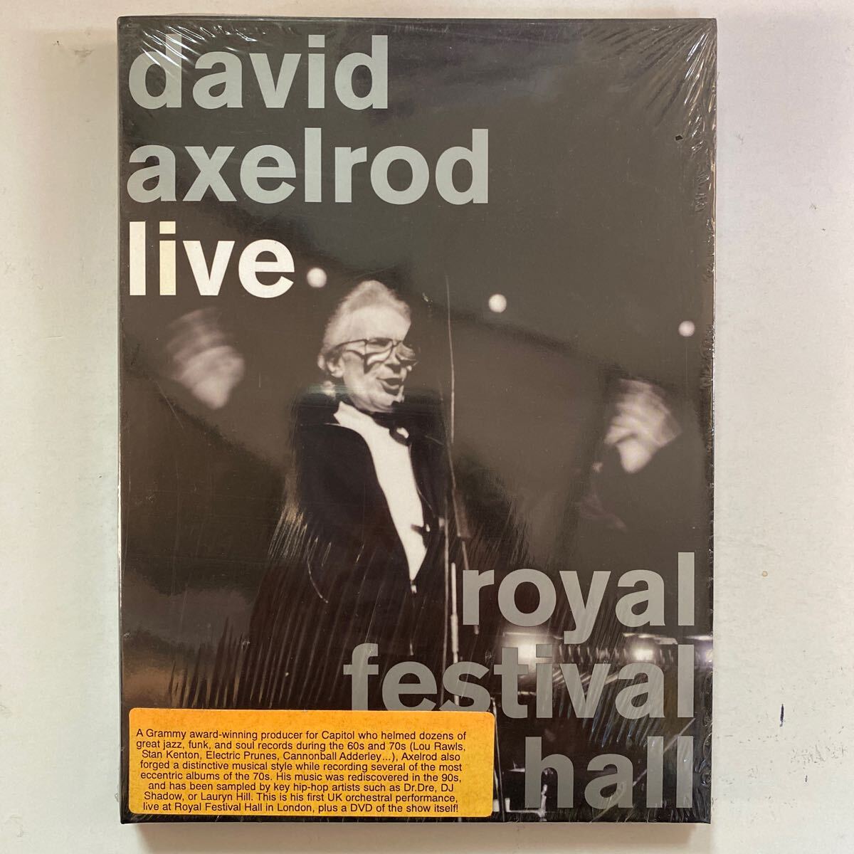 未開封新品 廃盤 輸入DVDです!★DAVID AXELROD/LIVE ROYAL FESTIVAL HALL vampisoul デヴィッド・アクセルロッド拍卖