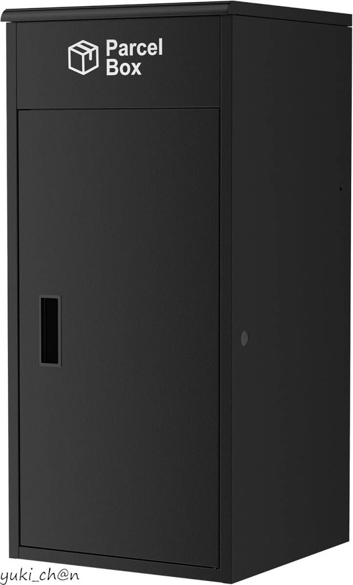 宅配ボックス 宅配BOX 130L大容量 複数投函可能 両開き 2年保証 盗難防止 郵便受け 屋外 戸建て用 ブラック拍卖