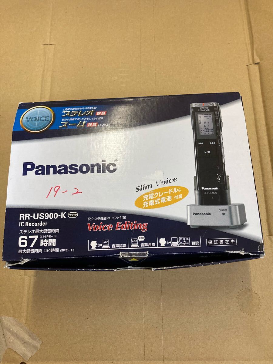 A11-62 Panasonic ICレコーダー STEREO ZOOM MIC 動作未確認拍卖