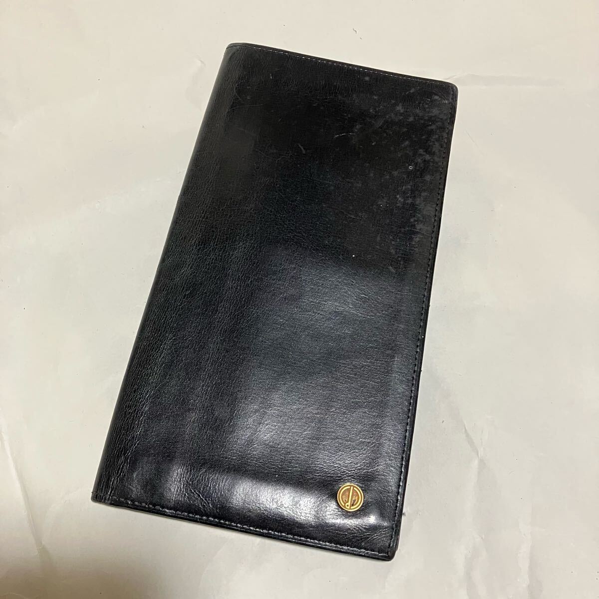 【西ドイツ製】【dunhill / ダンヒル】 ヴィンテージ / レザー / 札入れ / 長財布拍卖