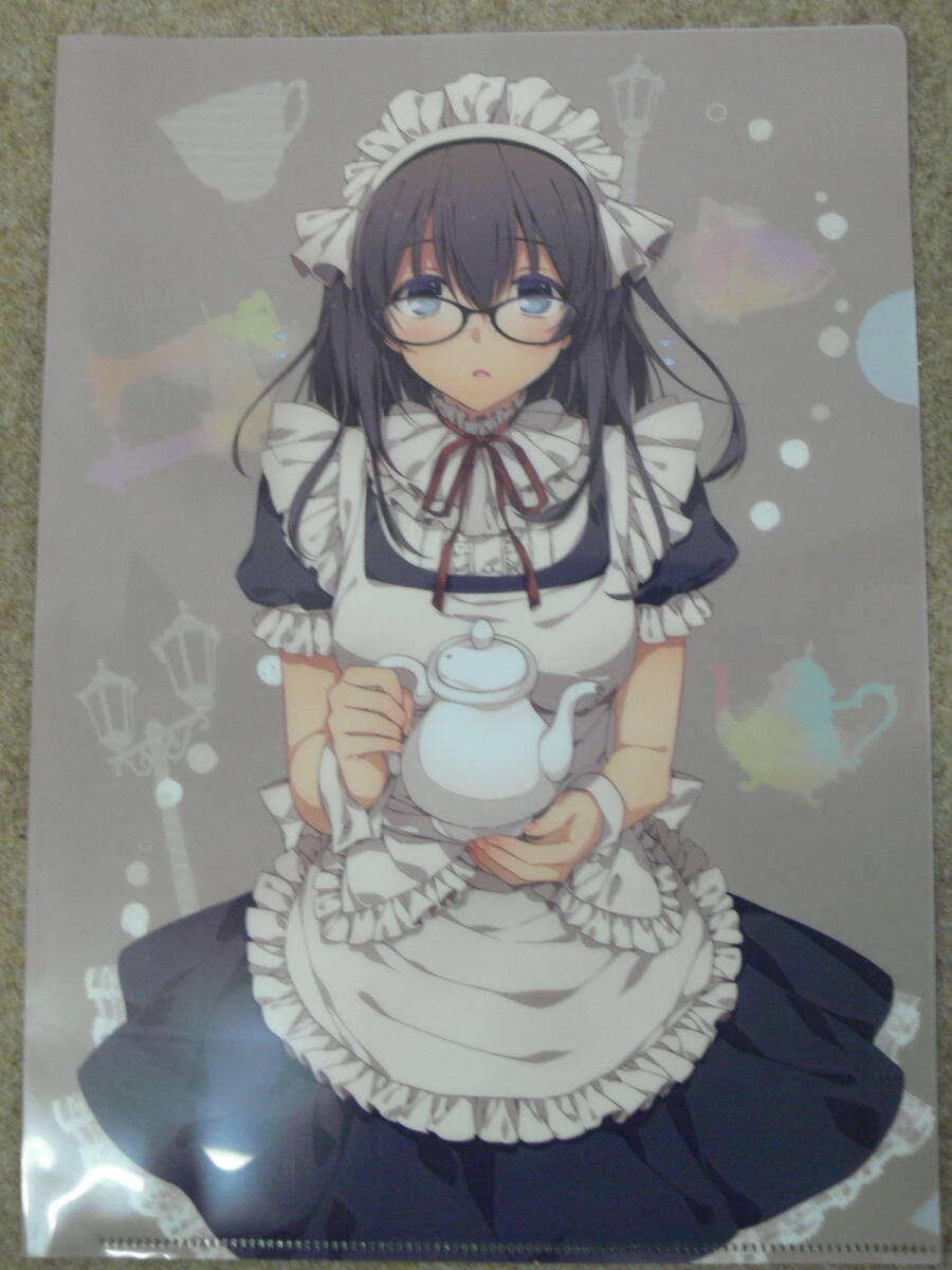 「アイドルマスターシンデレラガールズ」 鷺沢文香 A4クリアファイル / 有葉と愉快な仲間たち拍卖