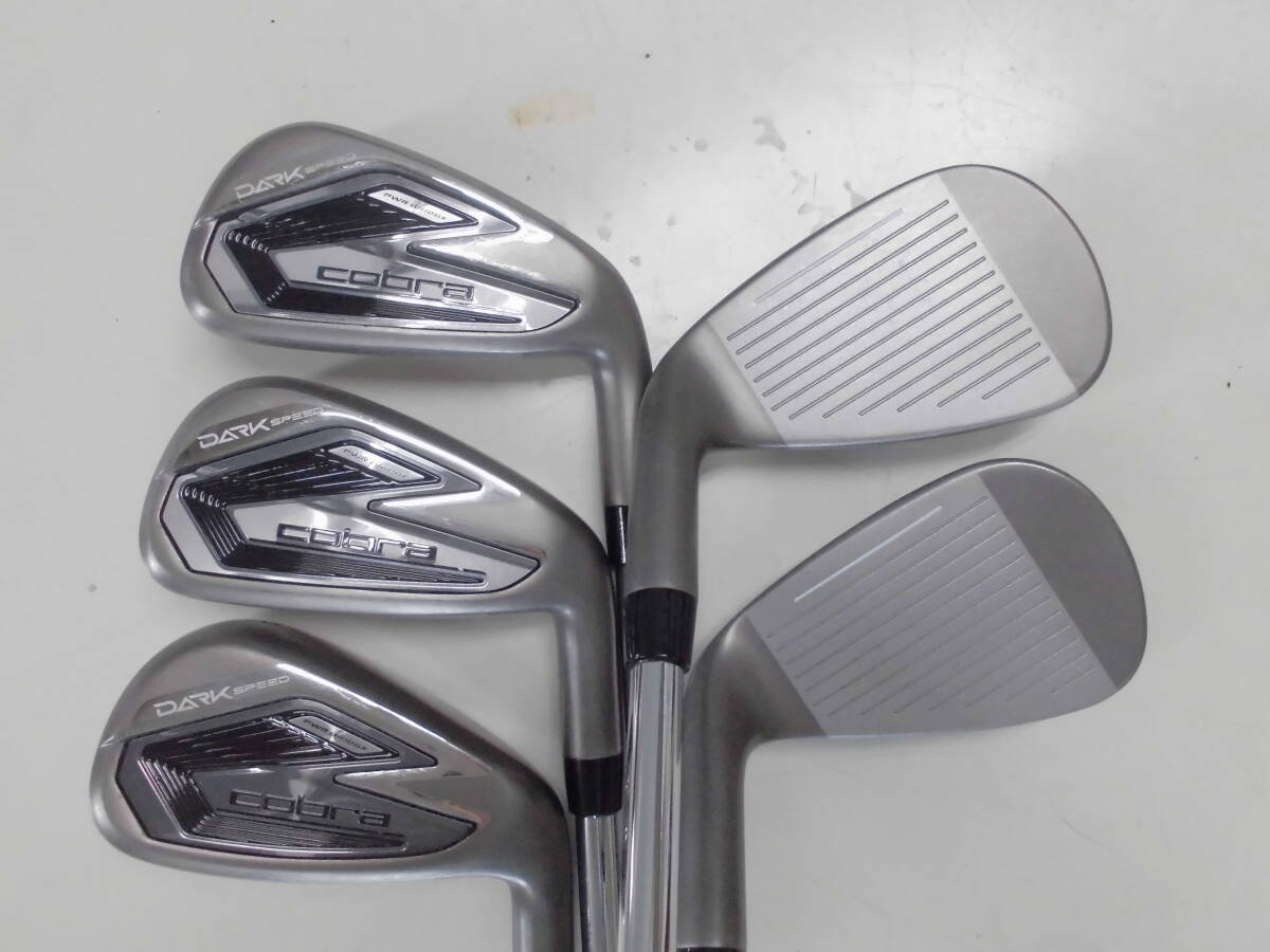 コブラ(cobra)・DARKSPEED・#6~PW・アイアン5本・S(ELEVATE)新古(訳あり)た拍卖
