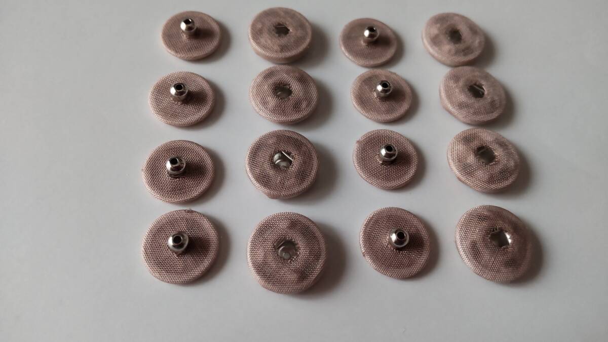 ★新品お買い得くるみスナップボタン12mmベージュ8個★拍卖
