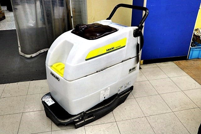 現状品 AMANO / アマノ床洗浄機 手動歩行式 クリーンバーニー CLEAN BURNY 【 SE-500i/ SE500i】(送料0円表示でも別途発生します) 56667Y拍卖