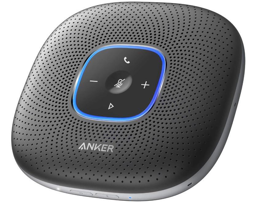 Anker PowerConf スピーカーフォン オンライン会議 テレワーク (グレー:メタリック)拍卖
