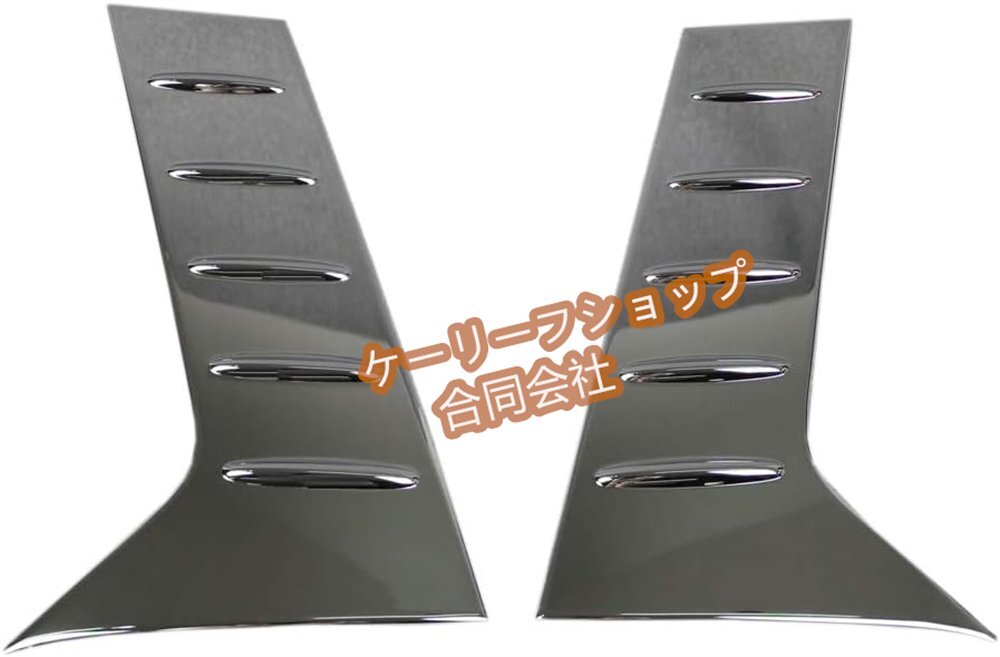 トヨタ アルファード ヴェルファイア 30系 専用 外装 車の窓C-本柱装飾ステッカー ウィンドウフレームトリム ピラー TOYOTA VELLFIRE拍卖