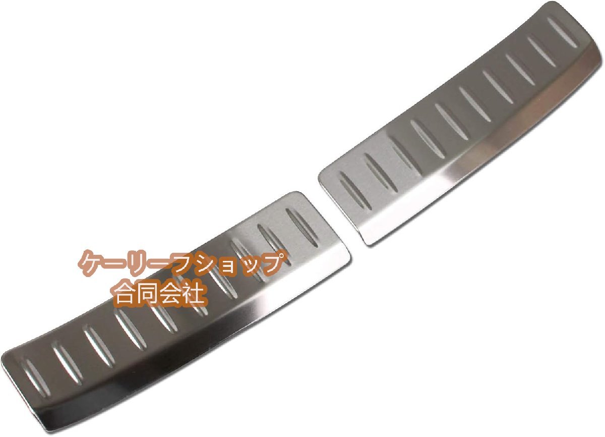 トヨタ 新型 ハリアー 80系 ステンレス ラゲッジ キッキングプレート スカッフプレートバック リア インナースカッフ カバー ガード ボード拍卖