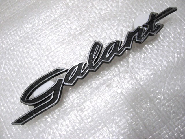 ★希少 ギャラン GALANT 三菱 A121A? A55C? MITSUBISHI ロゴ 型式不明 エンブレム 1点 旧車 中古拍卖