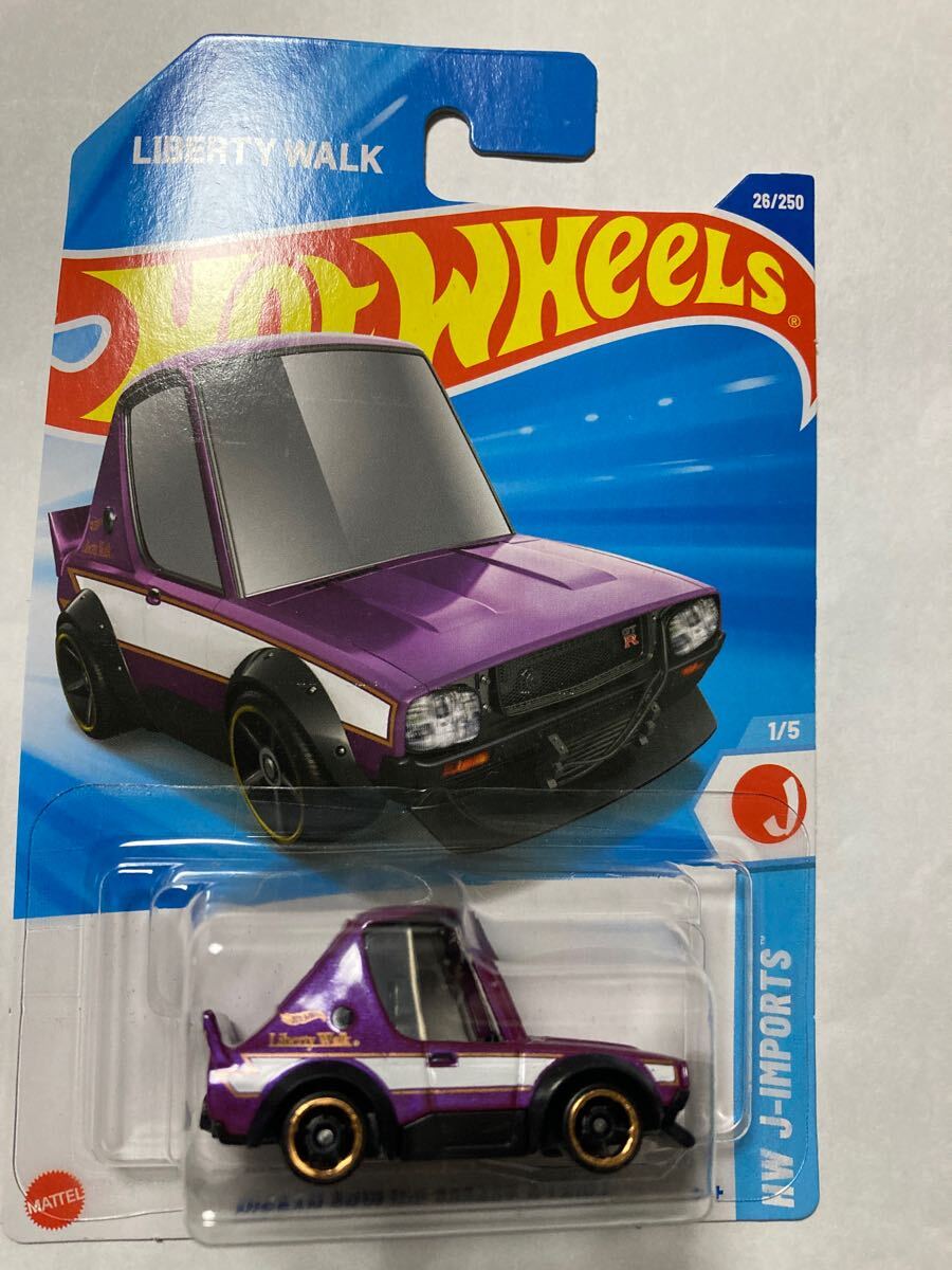 ホットウィール チューンド・日産スカイライン 2000GT-R LBWK紫(他も出品中)拍卖