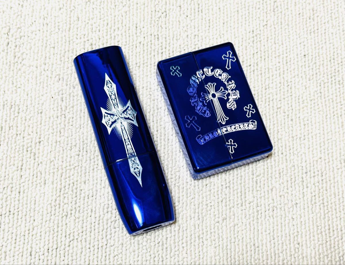 IQOSイルマiワン ケース アイコスイルマワン専用ケースクロムハーツ ブルー拍卖