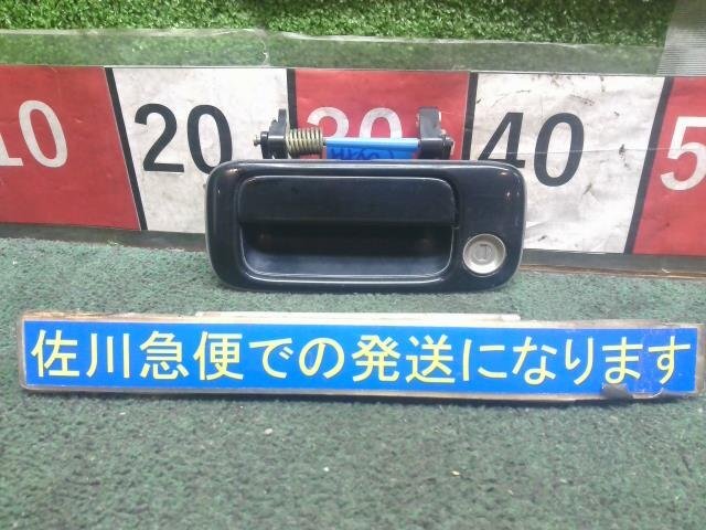 トヨタ 80系 80ランクル VX_LTD 最終型 HDJ81V 左 フロント ドア アウターキャッチ キーシリンダー付 傷・汚れ有り 現状販売 中古拍卖