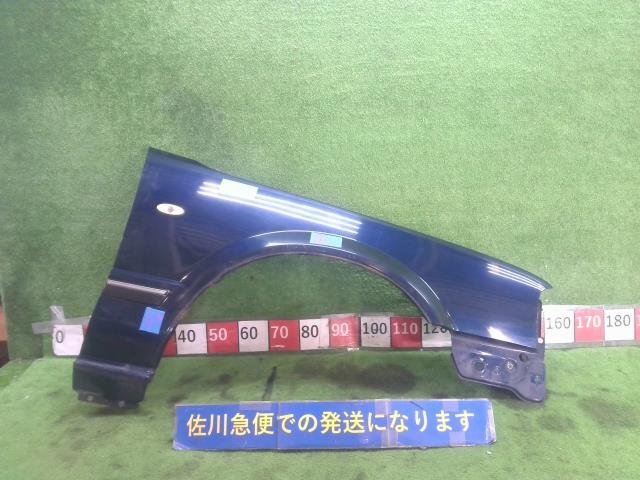 日産 セドリック クラシックSV QJY31 Y31 右 フロント フェンダー マーカー付 再塗装品 全体板金跡有り アーチ腐食 全体傷有り 現状販売拍卖