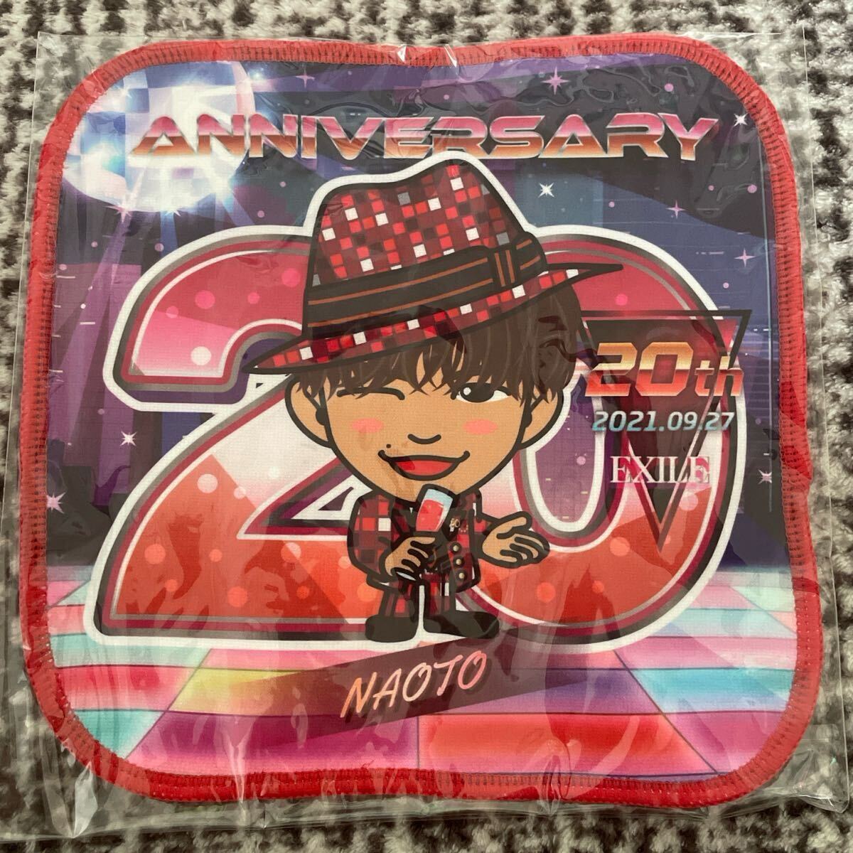 EXILE NAOTO 20th Anniversary アニバ オンラインブース ハンドタオル拍卖