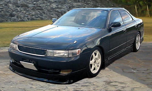 90チェイサー前期用フロントハーフスポイラー新品未塗装!拍卖