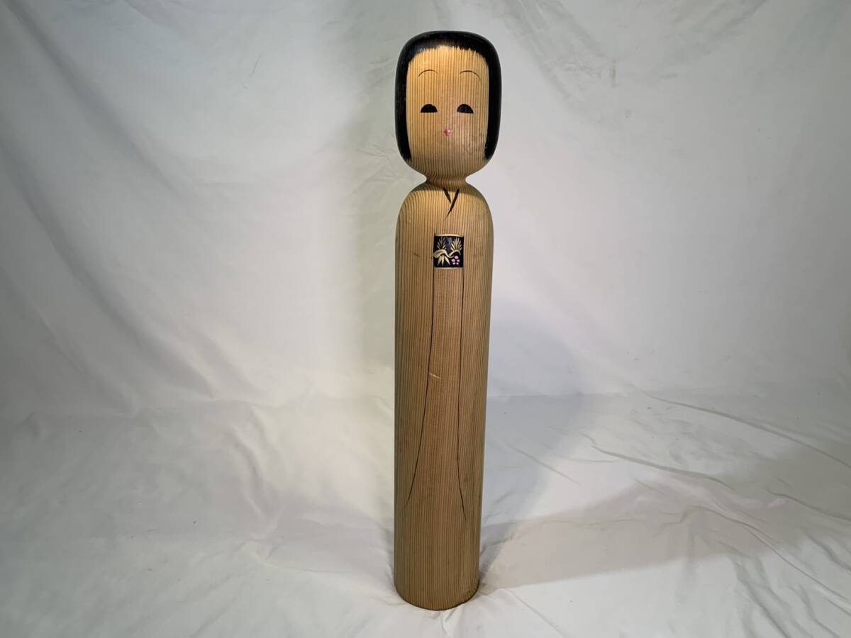 【 又五郎 】伝統こけし 大型こけし 木削子 小芥子 木彫り人形 民芸品 工芸品 郷土 アンティーク レトロ ビンテージ ヴィンテージ拍卖