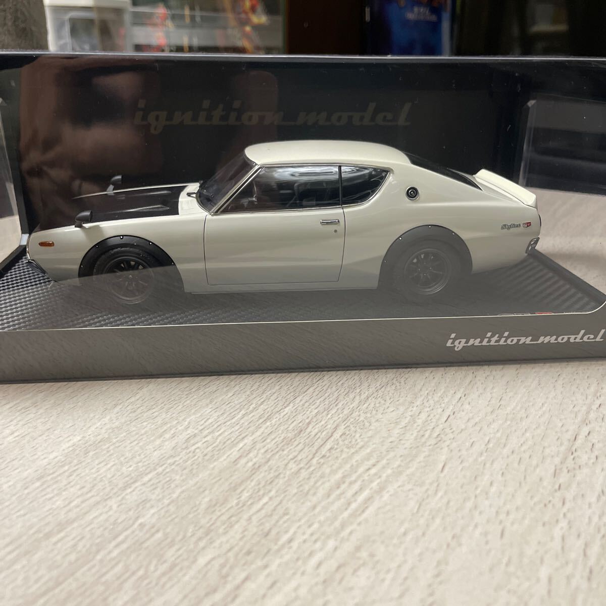 イグニッションモデル 1/18 日産スカイラインGT-R ケンメリ ホワイト拍卖