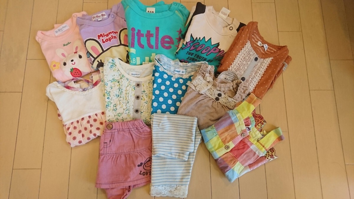 【美品】子供服(女の子)12着セット〈90~100〉拍卖