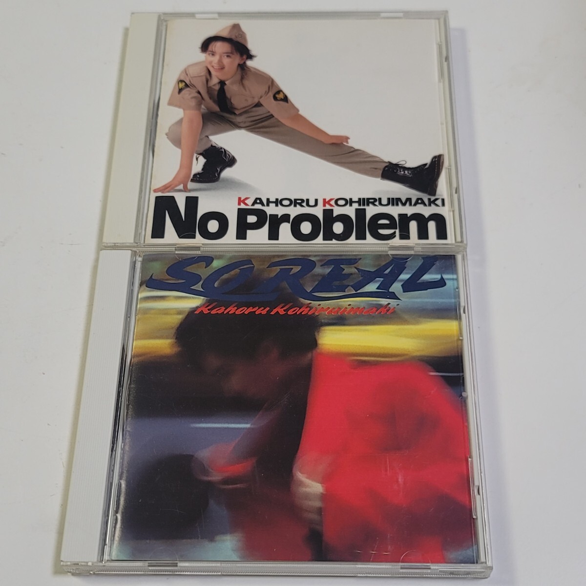 〈2枚セット〉CD 小比類巻かほる / SO REAL (32・8H-5060) & ノー・プロブレム(ESCB-1193)拍卖