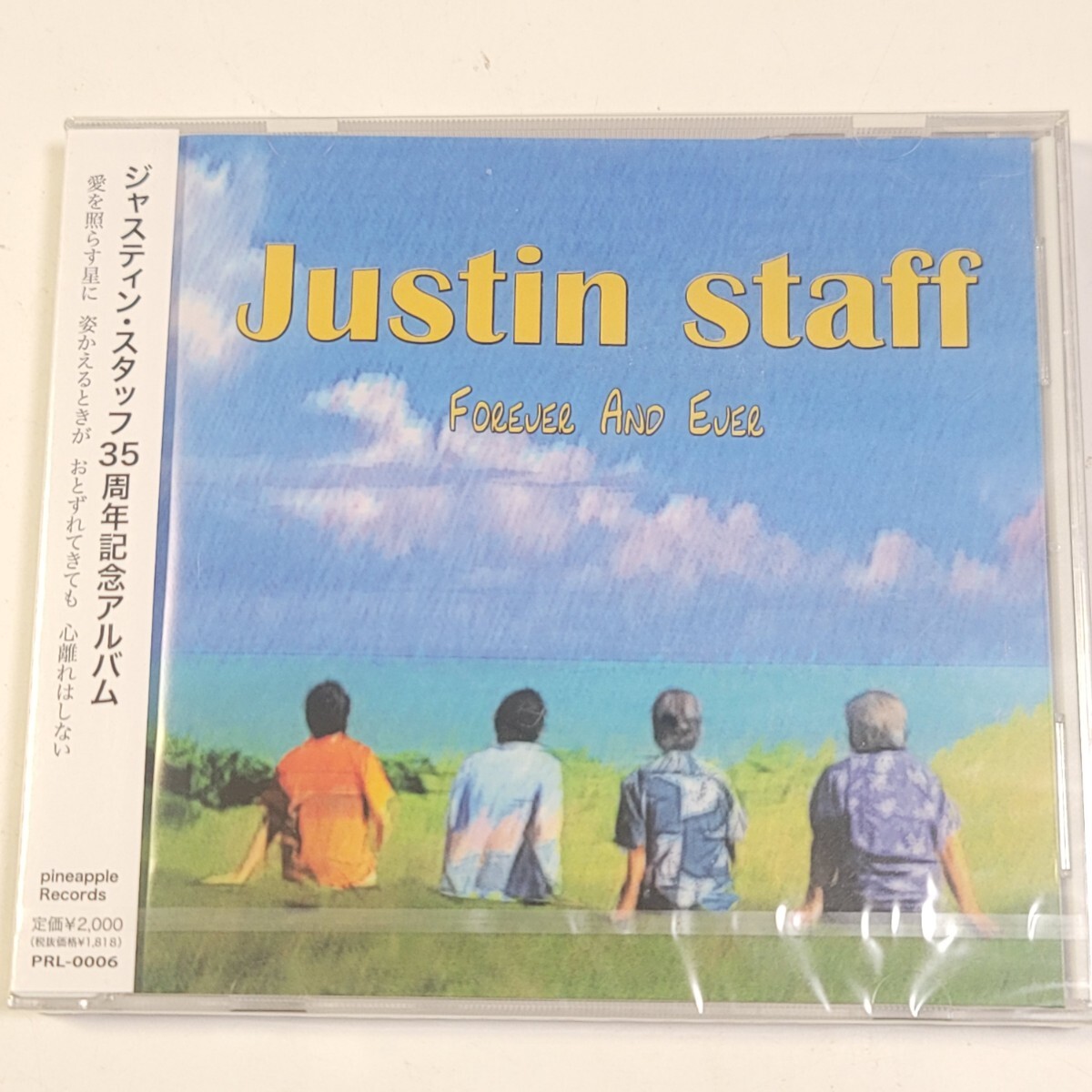 〈即決/未開封〉CD JUSTIN STAFF / ジャスティン・スタッフ FOREVER AND EVER / 結成35周年記念アルバム拍卖