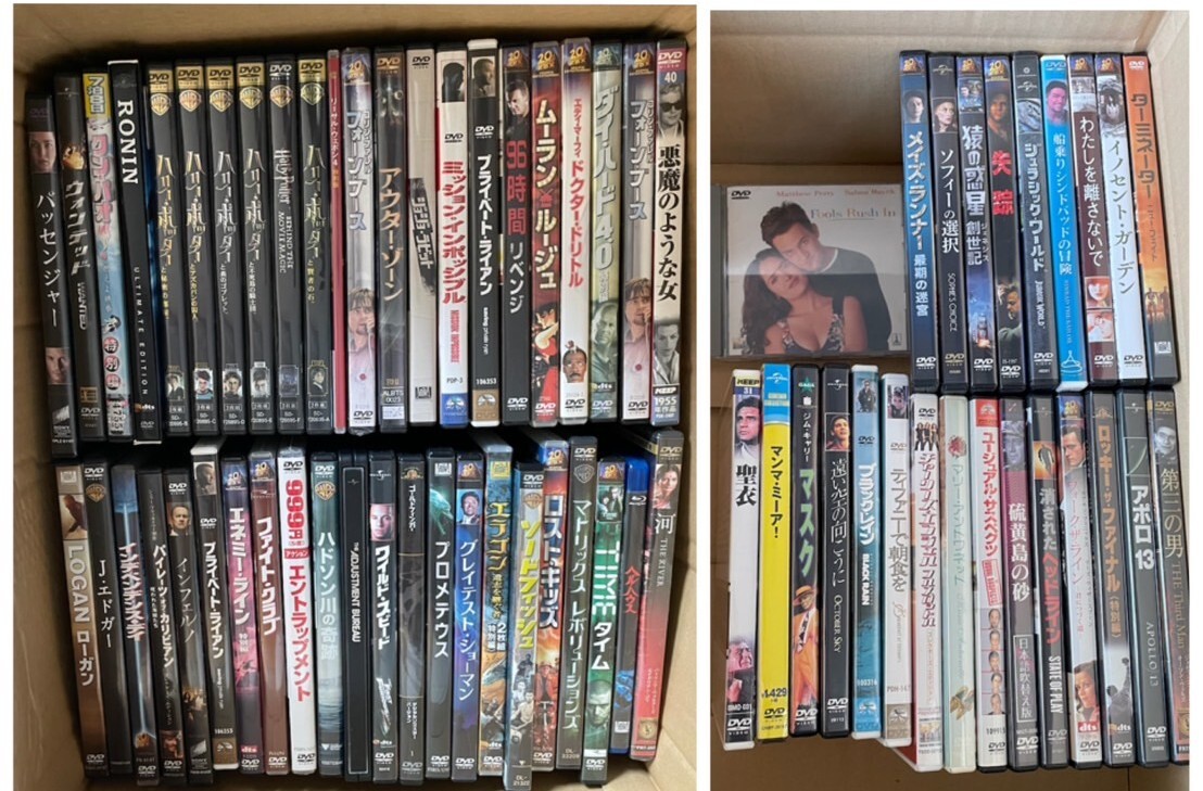 ジャンク DVD 洋画のみ 60枚以上 Blu-ray ハリーポッター アウターゾーン ノッティングヒルの恋人 まとめて 大量セット せどり/51-6拍卖