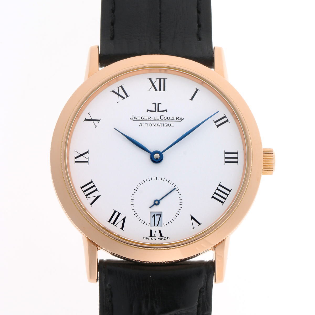 JAEGER-LECOULTRE ジャガールクルト ジェントローム オートマチック Cal.891 155.2.9 750PG メンズ 時計 2410229拍卖