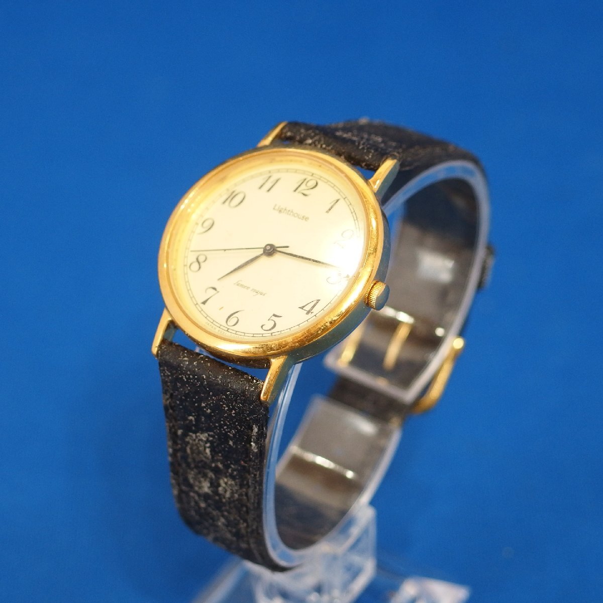 CITIZEN◆シチズン【Lighthouse ライトハウス】腕時計(ゴールド)6031-G07220-Y・現状渡し◆ジャンク品拍卖