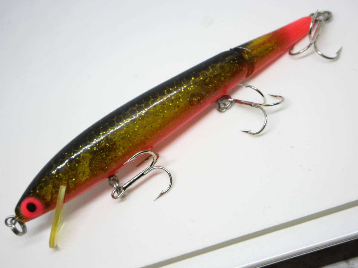 レーベル・ファイヤーテールミノー115ミリ! REBEL FIRE TAIL MINNOW MADE IN U.S.A.拍卖
