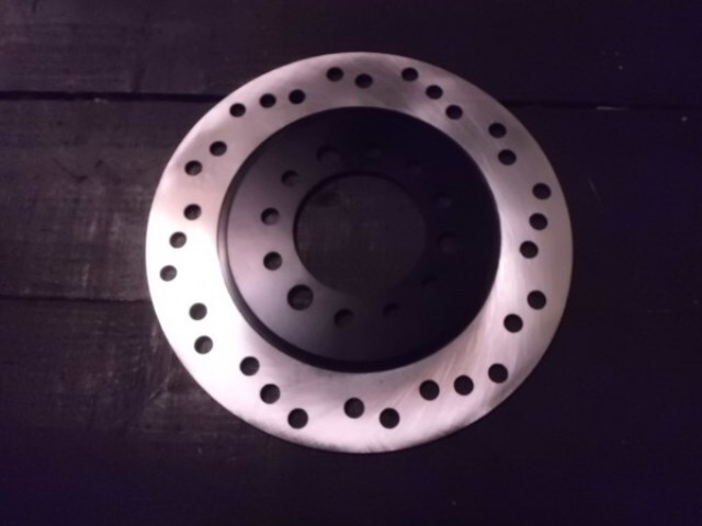 HONDA スペイシー125 LEED100 フロントブレーキディスク 社外新品拍卖