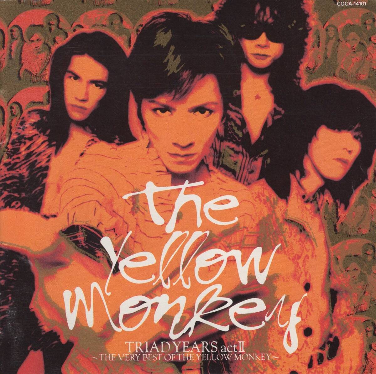 06-08【即決】★送料無料★新品ケース付★THE YELLOW MONKEY★ベスト★TRIAD YEARS actII★1997年★吉井和哉★菊地英昭★廣瀬洋一 菊地英二拍卖
