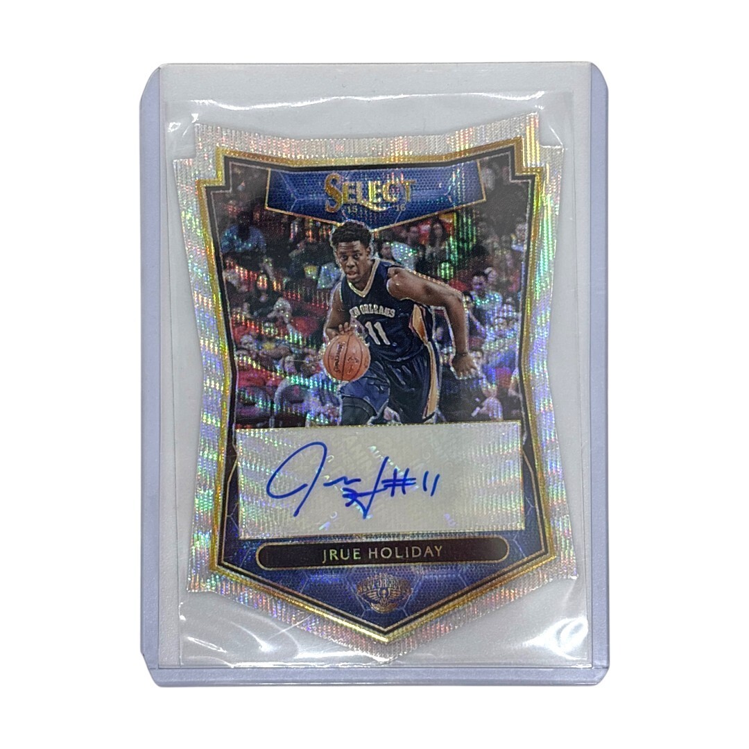 PANINI NBAカード SELECT DIE-CUT PRIZM JRUE HOLIDAY NEW ORLEANS PELICANS 03/10 #3 中古 IT1拍卖
