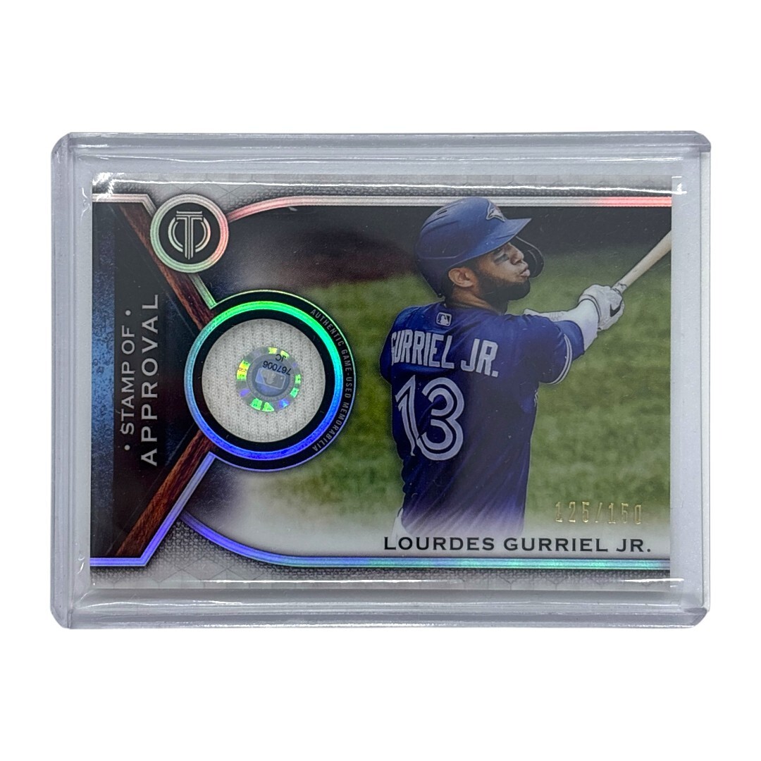 TOPPS MLBカード TRIBUTE LOURDES GURRIEL JR. TORONTO BLUE JAYS 125/150 #SOA-LGJ 中古 IT1拍卖