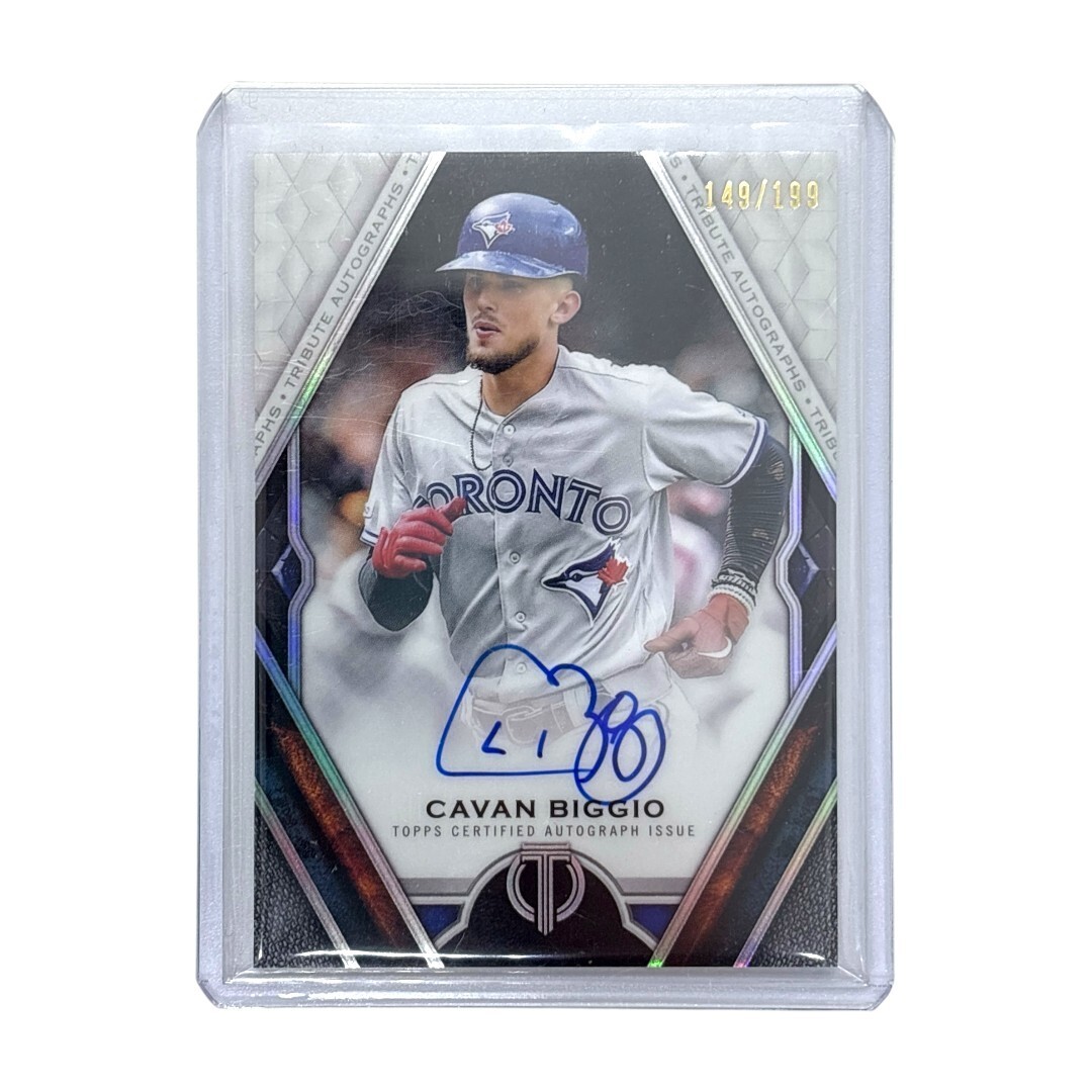 TOPPS MLBカード TRIBUTE CAVAN BIGGIO TORONTO BLUE JAYS 149/199 #TA-CBI 中古 IT1拍卖