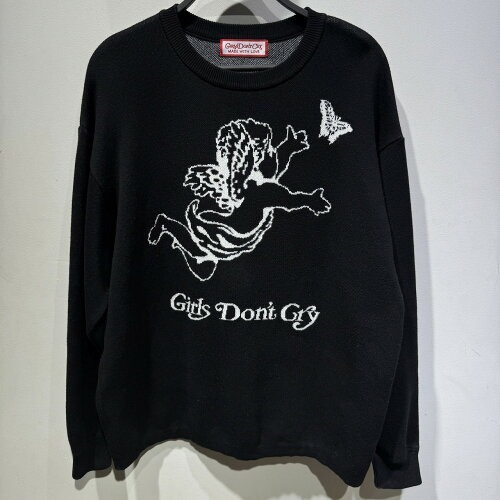 GIRLS DON'T CRY 24ss ANGEL KNIT SIZE-S ガールズドントクライ エンジェル ニット セーター拍卖