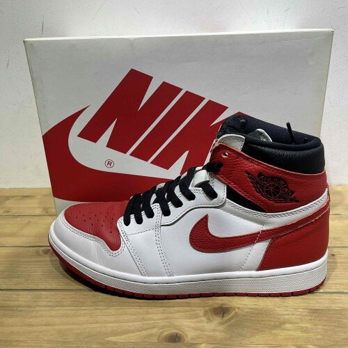 NIKE 2022 AIR JORDAN 1 RETRO HIGH OG HERITAGE 27.0cm 555088-161 エアジョーダン1 レトロハイ ヘリテージ 拍卖