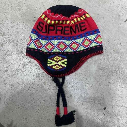 Supreme 17aw Nepali Earflap Beanie シュプリーム ネパール イヤーフラップ ビーニー ニットキャップ拍卖