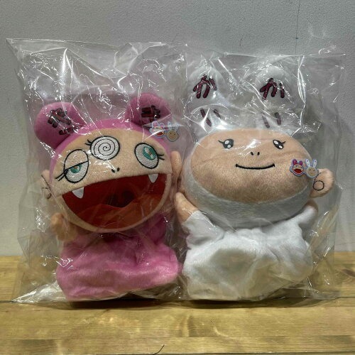 KAIKAIKIKI TAKASHI MURAKAMI KAIKAI & KIKI PUPPET カイカイキキ 村上隆 カイカイ&キキ パペット ぬいぐるみ拍卖